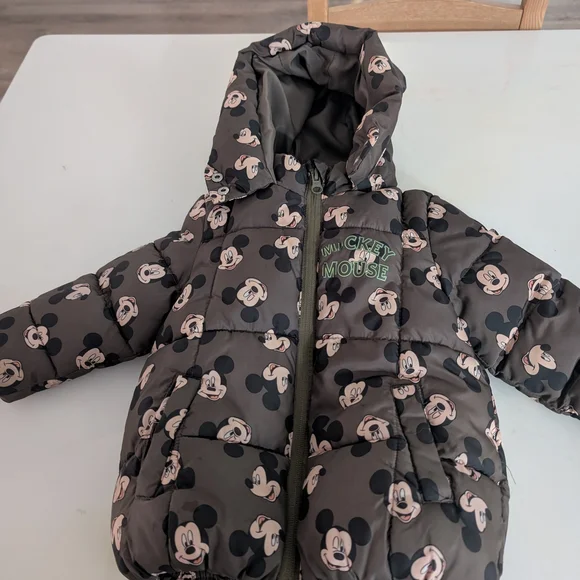 Mickey Mouse Puffer Jacket - Picture 1 of 3